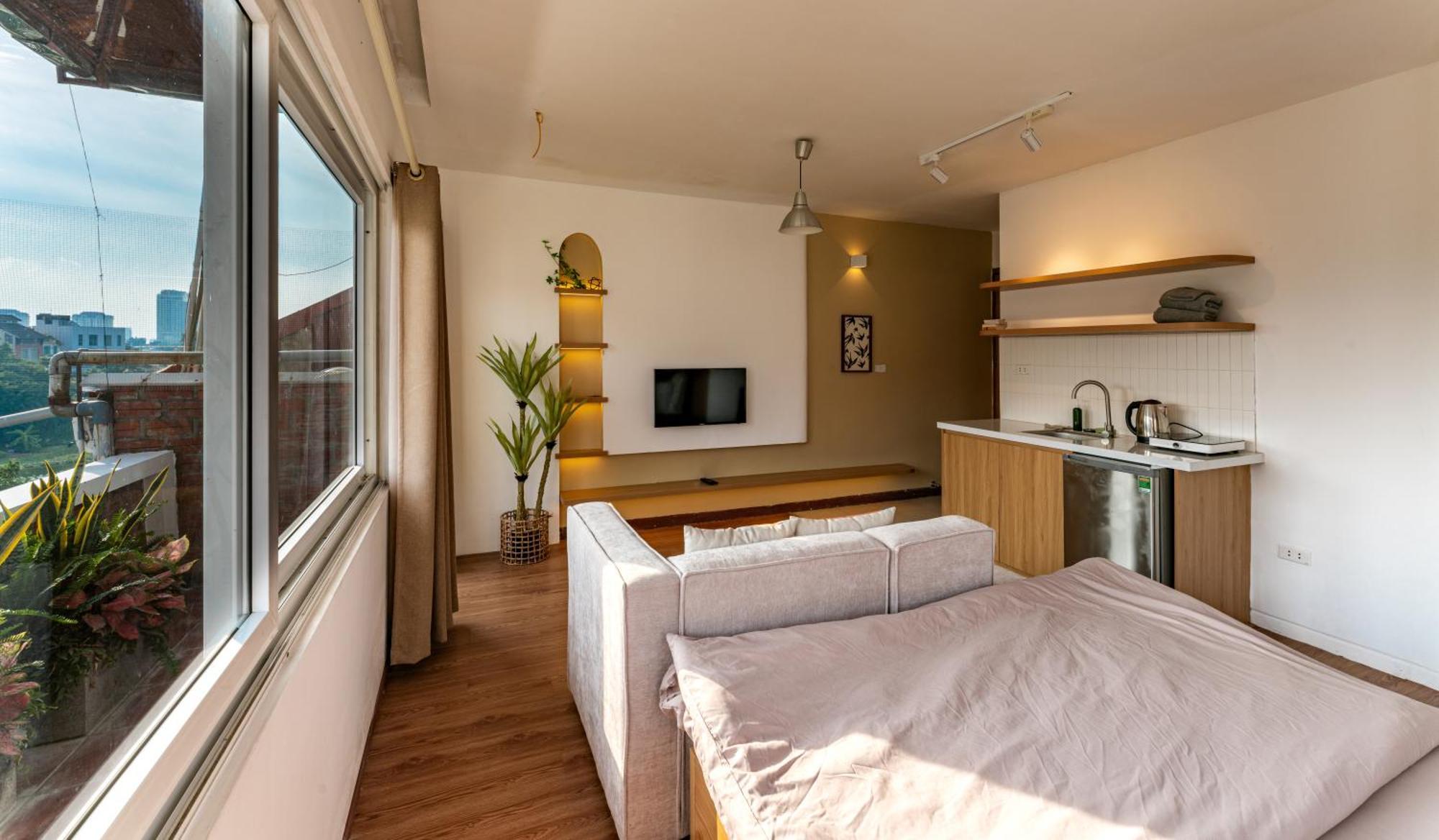 Annam Panorama Lakeview - Garden & Balcony - Westlake Appartement *