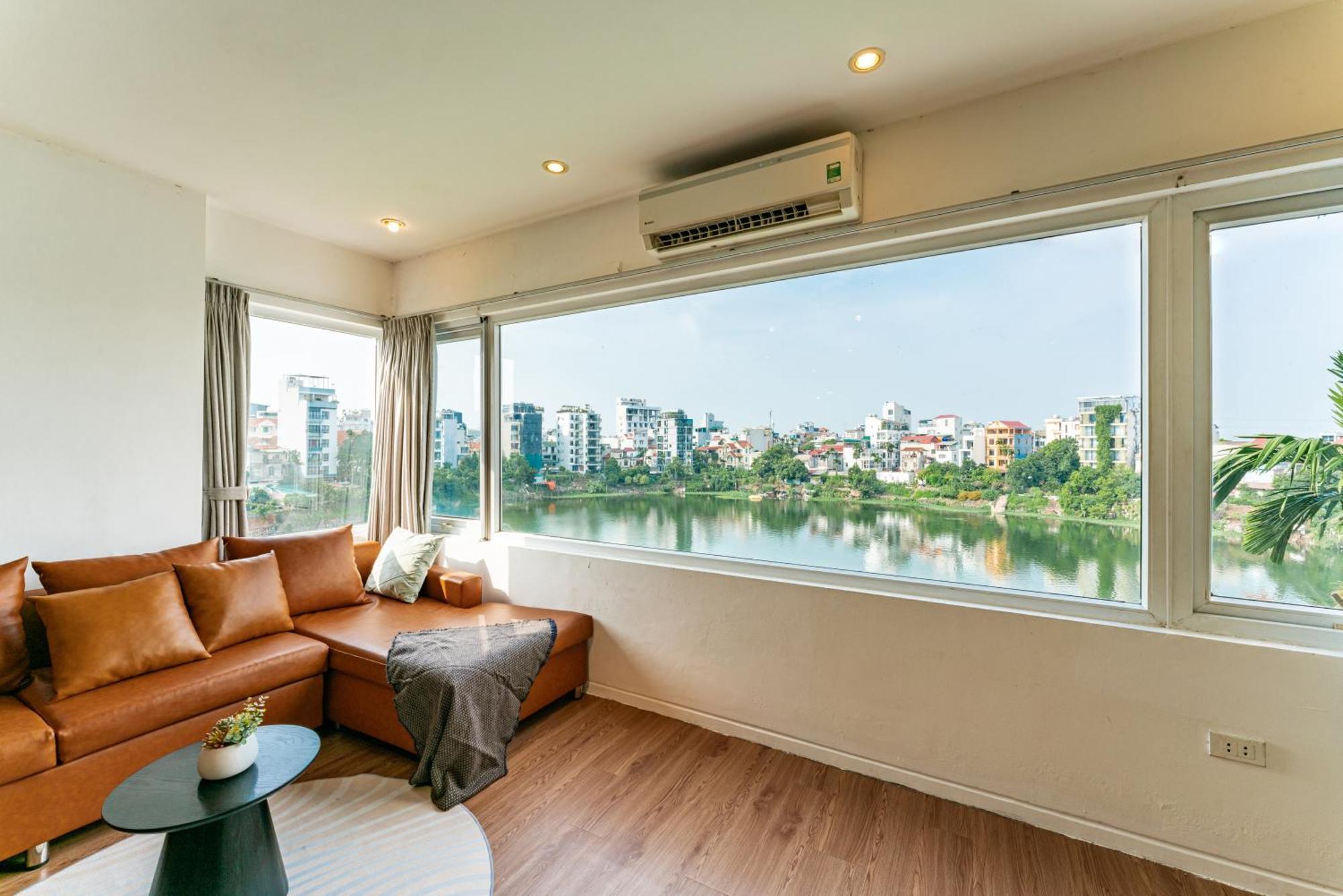Annam Panorama Lakeview - Garden & Balcony - Westlake Apartment *