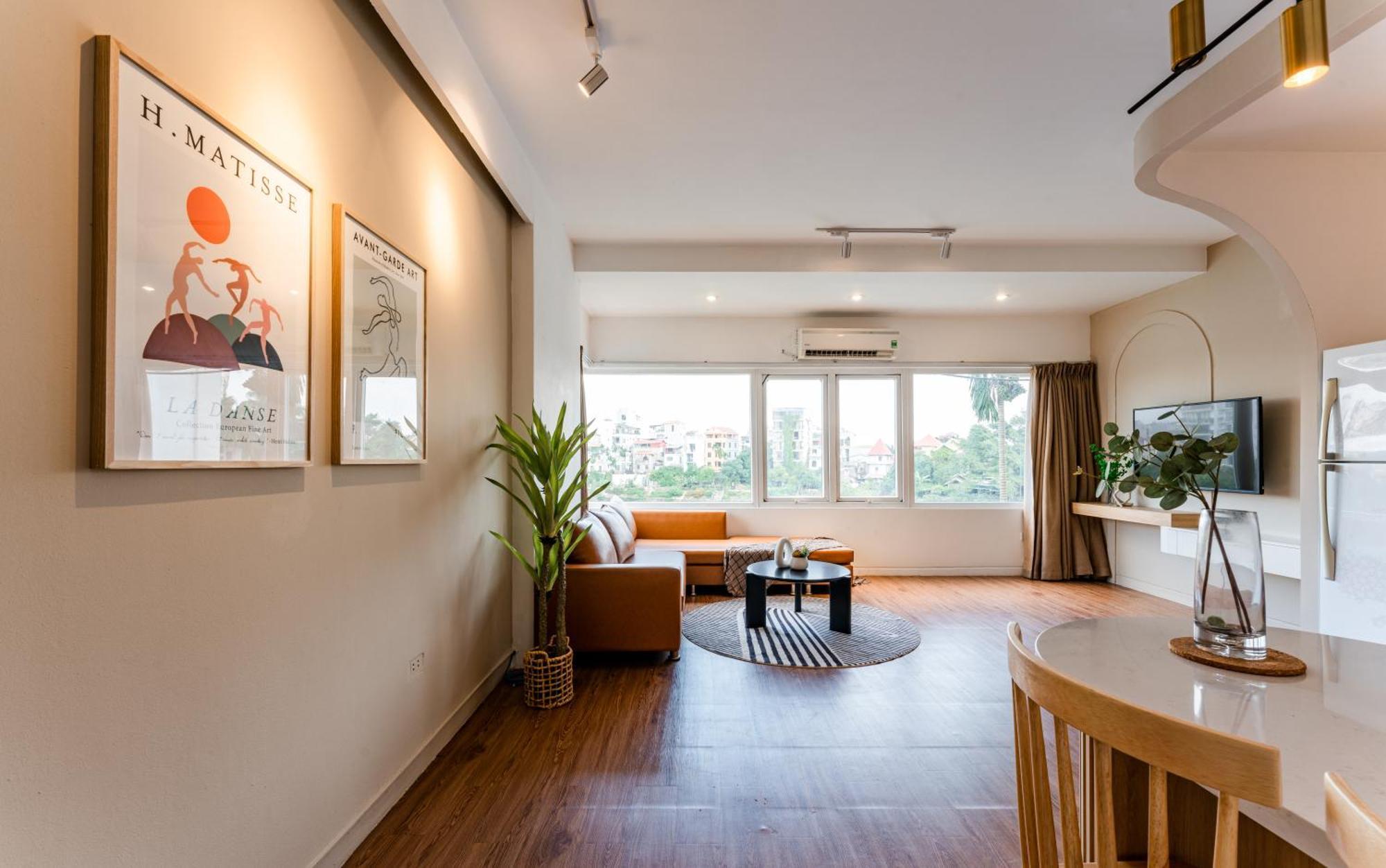 Annam Panorama Lakeview - Garden & Balcony - Westlake Appartement